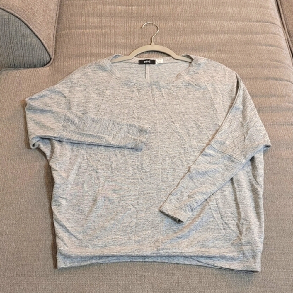 Urban Outfitters BDG Gray Casual Comfy Longsleeve Top Blouse Size XS